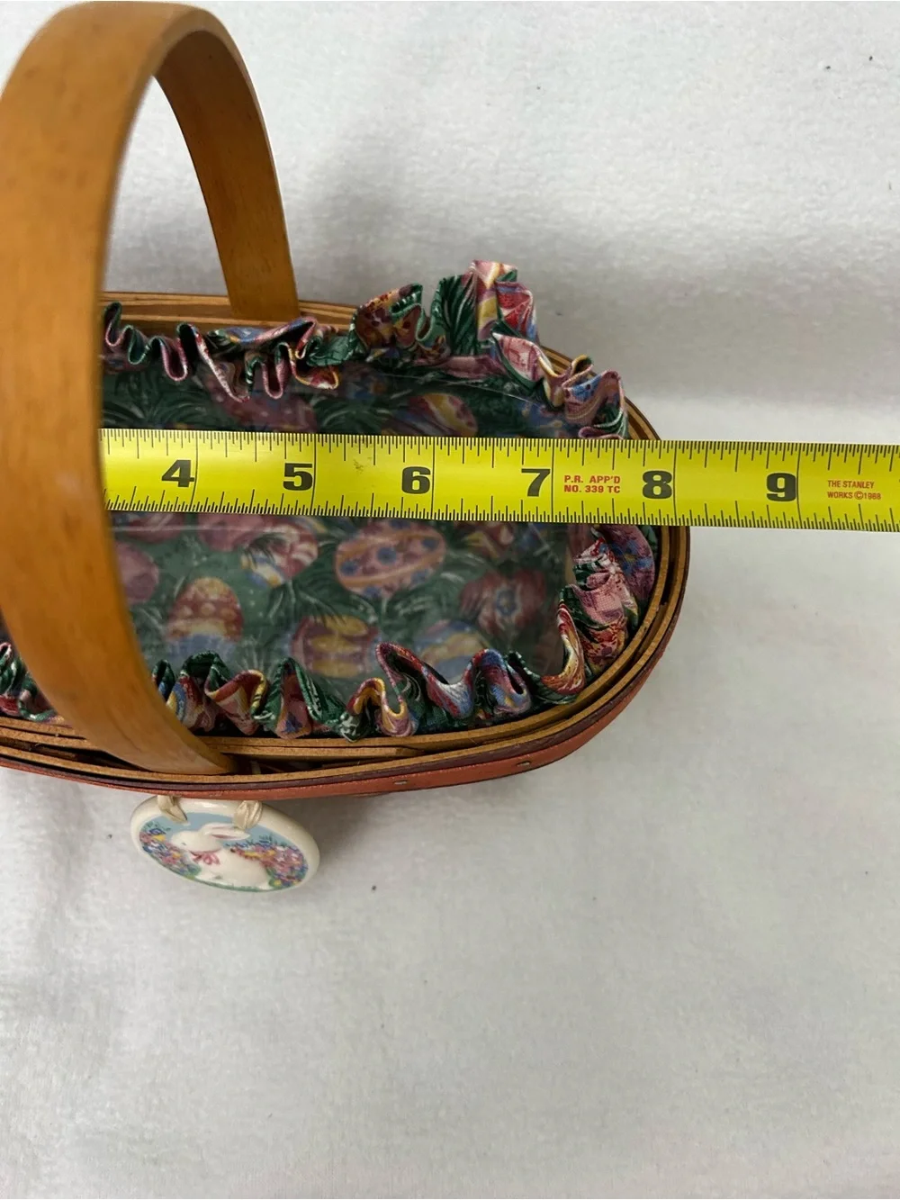 Longaberger handwoven wooden